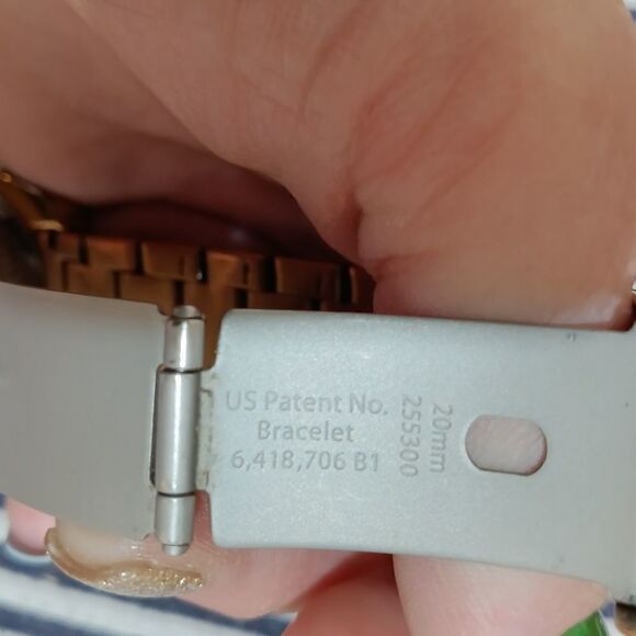 Fossil BQ 1681 Rose Gold stainless swarovski crystal prism dial watch - Picture 4 of 12